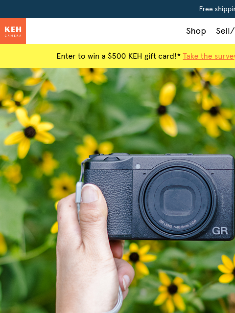 keh newsletter: Gear up for spring adventures 🌿📸