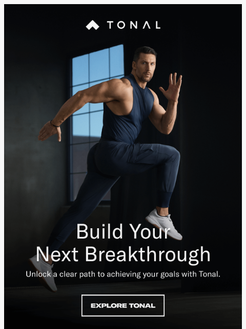 tonal newsletter: Fewer Decisions. Better Training.