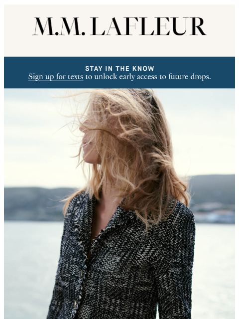 mmlafleur newsletter: NEW IN: The March Collection ⚓