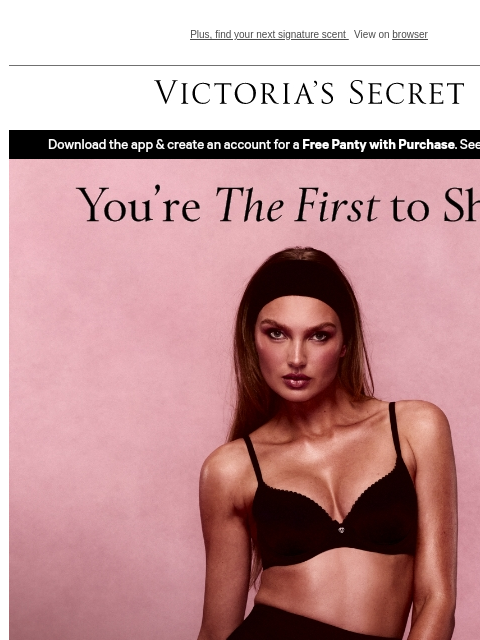 victoriassecret newsletter: 30% Off Bras—Exclusive Early Access