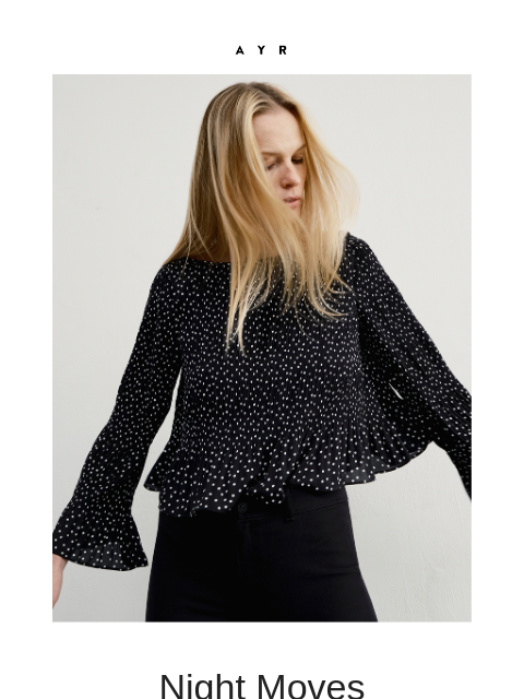 ayr newsletter: TAKE HER DANCING