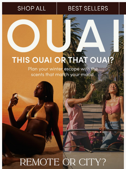 theouai newsletter: This or that: Hair & Body Mists