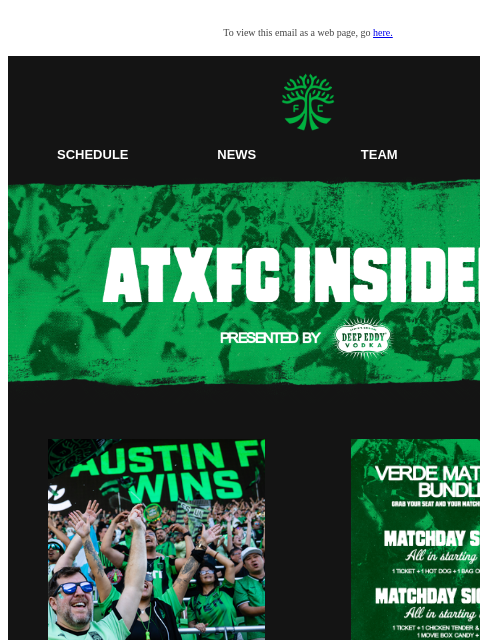 austinfc newsletter: ATXFC INSIDER: Austin FC Faces LAFC, Matchday Bund...