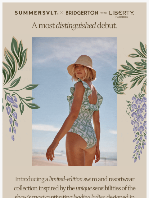 summersalt newsletter: Introducing Summersalt x Bridgerton