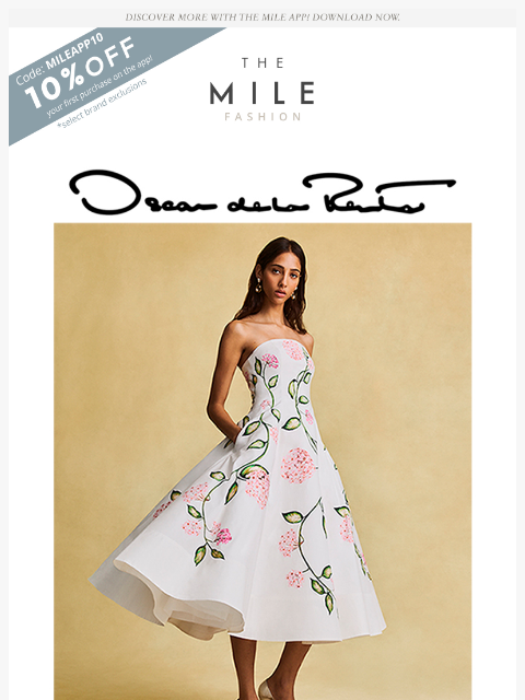 orchardmile newsletter: The Art of Spring: Oscar de la Renta