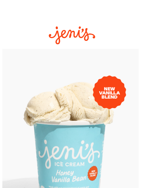 jenis newsletter: Honey Vanilla Bean: now better than ever