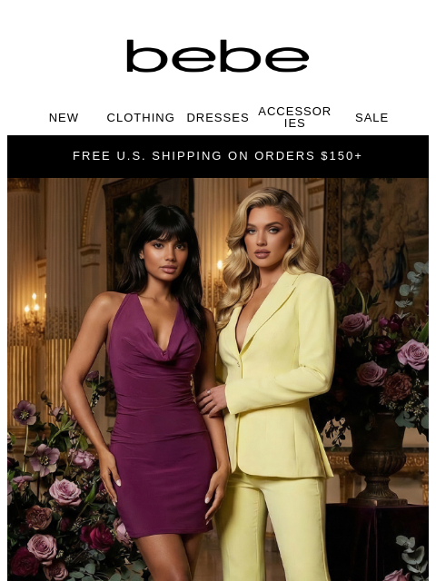 bebe newsletter: NEW Arrivals Just Showed Up - Get Them First!