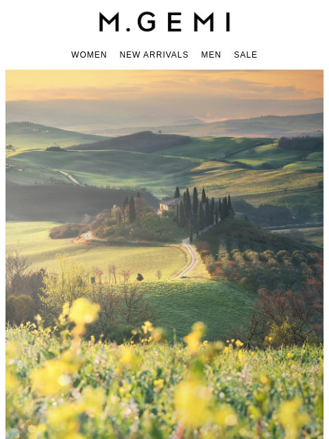 mgemi newsletter: Shoes For In-Between Seasons