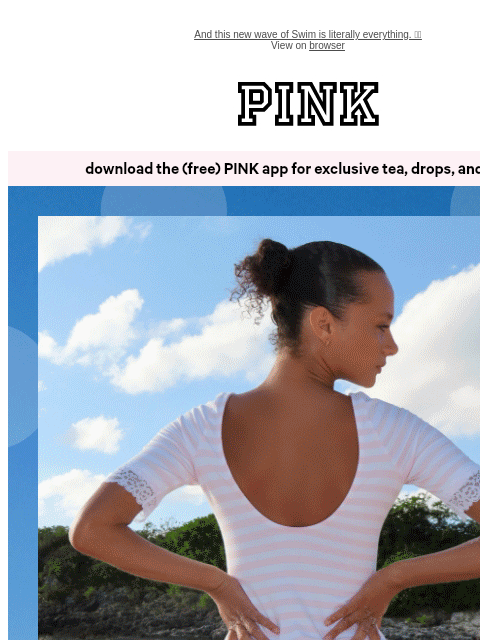 vspink newsletter: Icon Picks: PINK by Frankies Bikinis