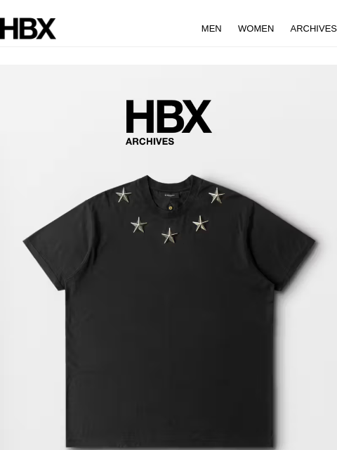 hbx newsletter: HBX Archives Preview: 6 Mar/9AM EST/10PM HKT Relea...