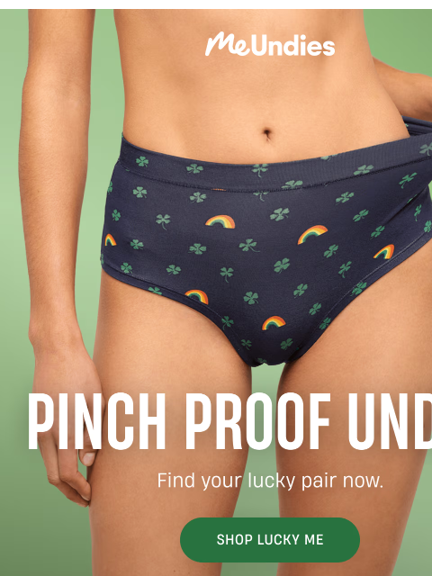 meundies newsletter: Wanna Get Lucky?