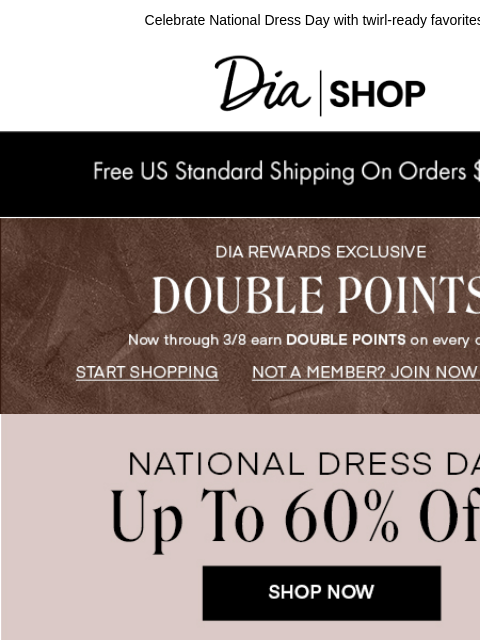 dia newsletter: Up to 60% off ELOQUII 👗