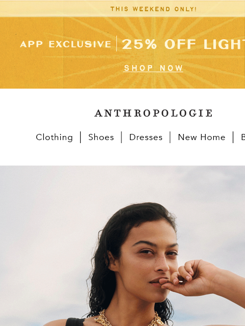 anthropologie newsletter: The Top Edit: Next in necklines