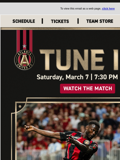 atlutd newsletter: WATCH LIVE 📺