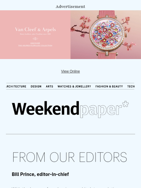 futureplc newsletter: Weekendpaper* | Take a modernist architecture trip...