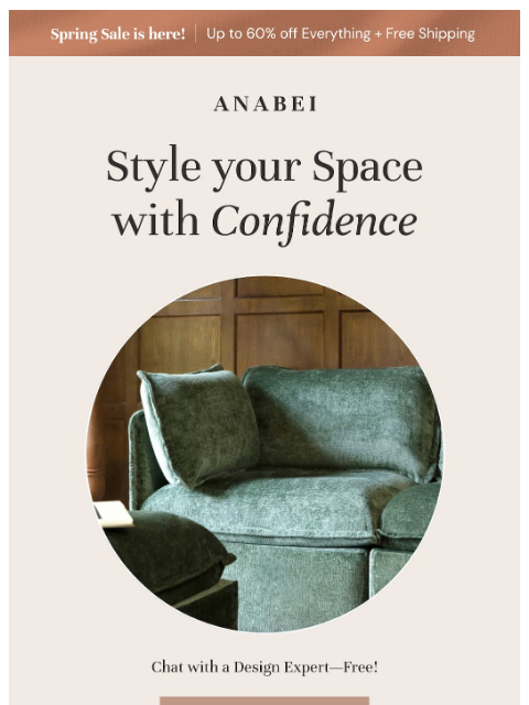 anabei newsletter: ✨ Design Help, On Demand ✨