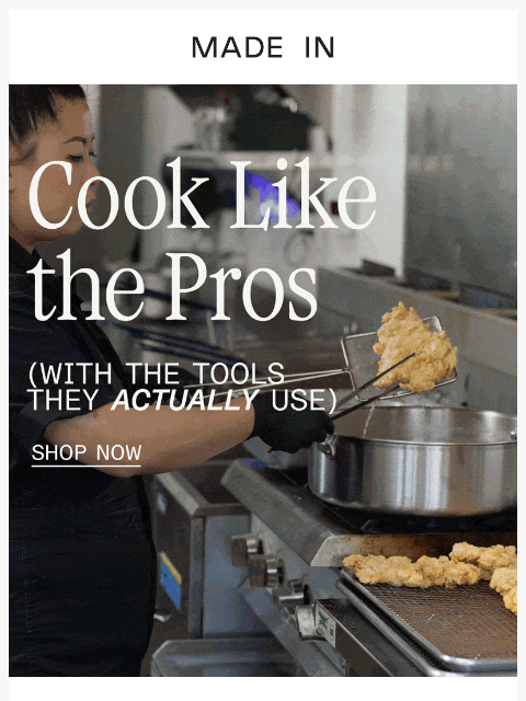 madeincookware newsletter: 5 Tools Chefs Can’t Cook Without