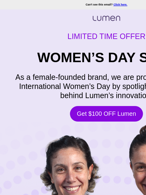 Celebrate International Women's Day with Lumen ‌ ‌ ‌ ‌ ‌ ‌ ‌ ‌ ‌ ‌ ‌ ‌ ‌ ‌ ‌ ‌ ‌ ‌ ‌ ‌ ‌ ‌ ‌ ‌ ‌ ‌ ‌ ‌ ‌ ‌ ‌ ‌ ‌ ‌ ‌ ‌ ‌ ‌ ‌ ‌ ‌ ‌ ‌ ‌ ‌ ‌ ‌ ‌ ‌ ‌ ‌ ‌ ‌ ‌ ‌ ‌ ‌ ‌ ‌ ‌ ‌ ‌ ‌ ‌ ‌ ‌ ‌ ‌ ‌ ‌ ‌ ‌ ‌ ‌ ‌