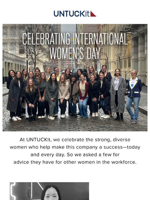 We're proud to honor the women of UNTUCKit ͏ ͏ ͏ ͏ ͏ ͏ ͏ ͏ ͏ ͏ ͏ ͏ ͏ ͏ ͏ ͏ ͏ ͏ ͏ ͏ ͏ ͏ ͏ ͏ ͏ ͏ ͏ ͏ ͏ ͏ ͏ ͏ ͏ ͏ ͏ ͏ ͏ ͏ ͏ ͏ ͏ ͏ ͏ ͏ ͏ ͏ ͏ ͏ ͏ ͏ ͏ ͏ ͏ ͏ ͏ ͏ ͏ ͏ ͏ ͏ ͏ ͏ ͏ ͏ ͏ ͏ ͏ ͏ ͏ ͏ ͏ ͏ ͏ ͏ ͏ ͏ ͏