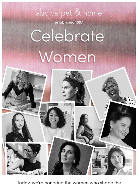 abchome newsletter: Happy International Women's Day!