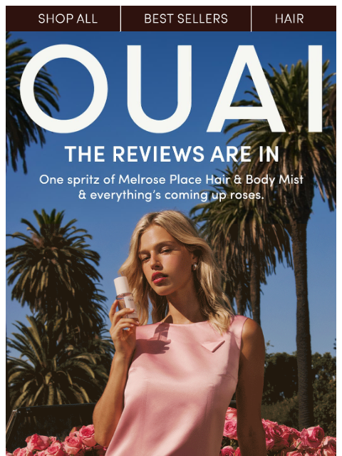 theouai newsletter: “One scent for the rest of my life”