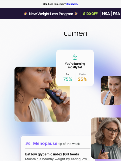 lumen newsletter: Celebrate Women’s Day with $100 off your plan