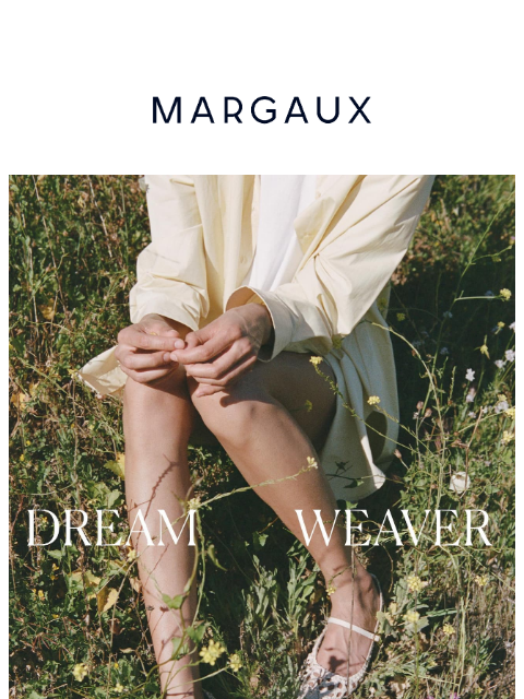 margauxny newsletter: Each pair takes eight hours to hand-weave