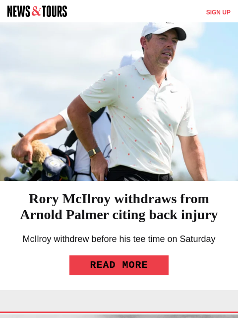 golfdigest newsletter: John Daly II has shot at shocking PGA Tour win