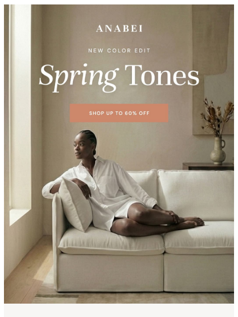 anabei newsletter: 🌸 The Spring Color Edit 🌸