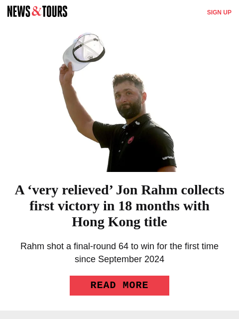 golfdigest newsletter: A big comeback W at Bay Hill