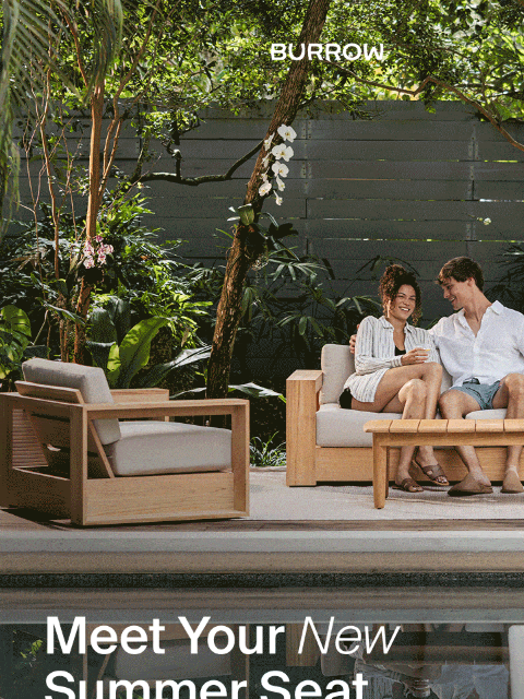 burrow newsletter: New Outdoor Has Arrived