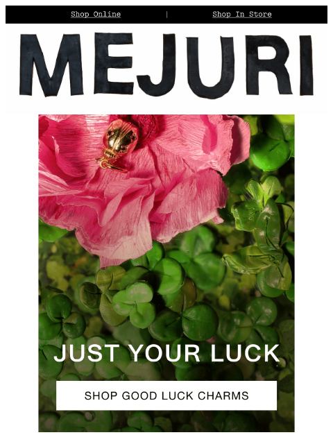 mejuri newsletter: The Manifesting Worked