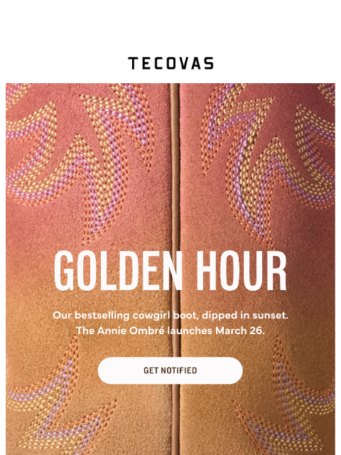 tecovas newsletter: A Limited Edition Annie is coming