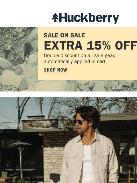 huckberry newsletter: Relwen Spring ‘26