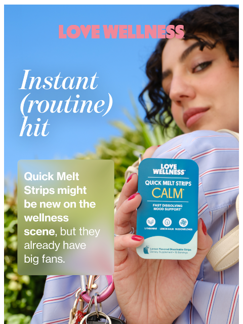 lovewellness newsletter: The reviews are rolling in…