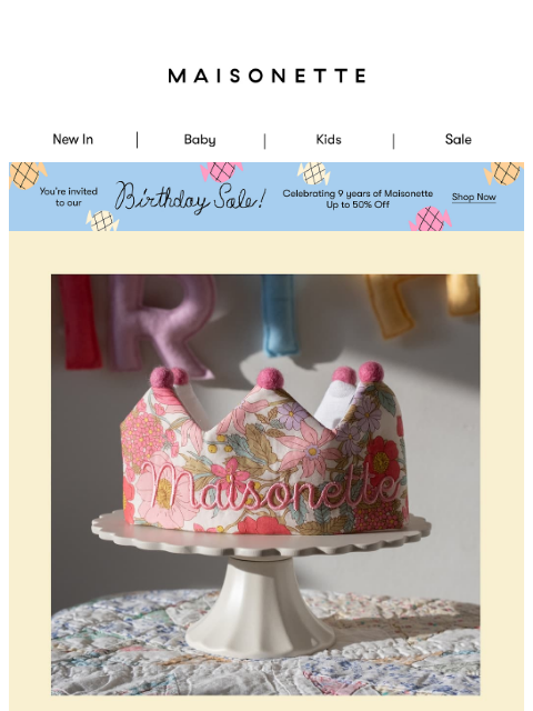 maisonette newsletter: 9 Special Gifts You Can’t Find Anywhere Else 🎀