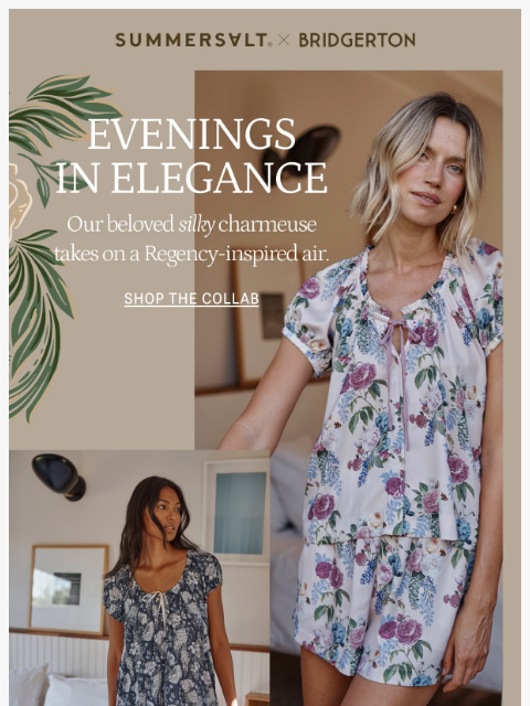 summersalt newsletter: The Ton’s Favorite Pajamas