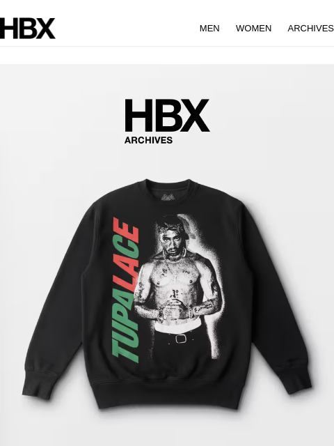 hbx newsletter: HBX Archives Preview: 10 Mar/9AM EST/10PM HKT Rele...