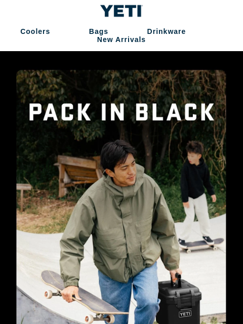 yeti newsletter: The Loadout® Cargo collection, now available in bl...