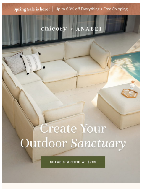 anabei newsletter: Sunshine & Sofas ☀️