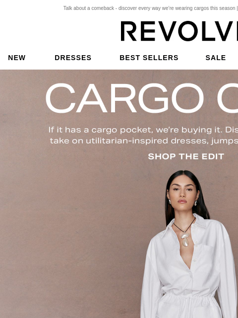 Talk about a comeback - discover every way we're wearing cargos this season | Update Your Email Preferences New Dresses Best Sellers Sale My Favorites Beauty Cargo Chic. If it has a cargo pocket,