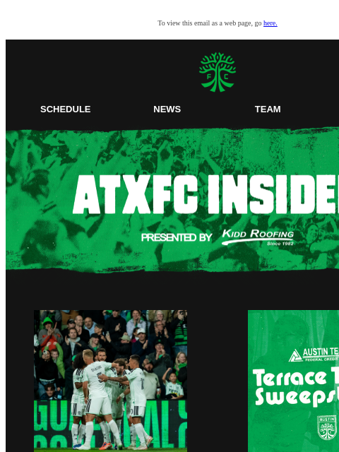 austinfc newsletter: ATXFC INSIDER: Austin FC Faces LAFC, Matchday Bund...