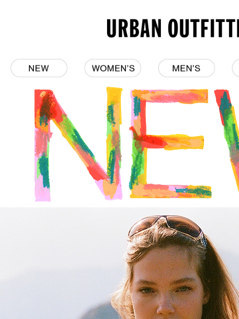 urbanoutfitters newsletter: Our favorite day? New arrivals day 🫶