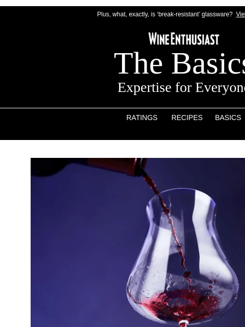 wineenthusiast newsletter: A Cheat Sheet to the Types of Glass Used in Stemwa...