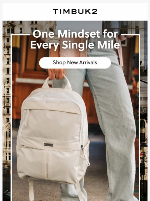 timbuk2 newsletter: Commute, Road trip, or Flight