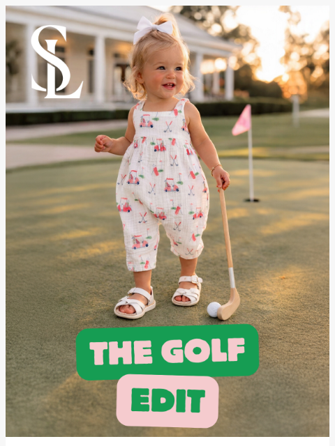 spearmintlove newsletter: The Golf Edit: Just Restocked! ⛳
