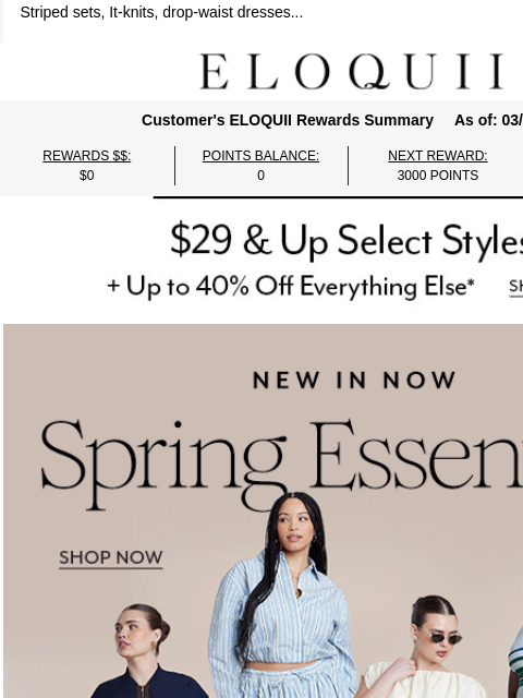 eloquii newsletter: Spring called—here's what's trending
