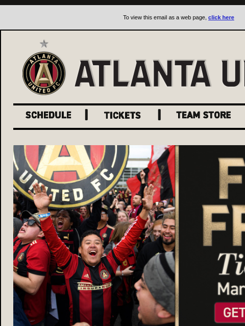 atlutd newsletter: NO FEES