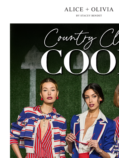 aliceandolivia newsletter: Country Club Couture ⛳️🍸