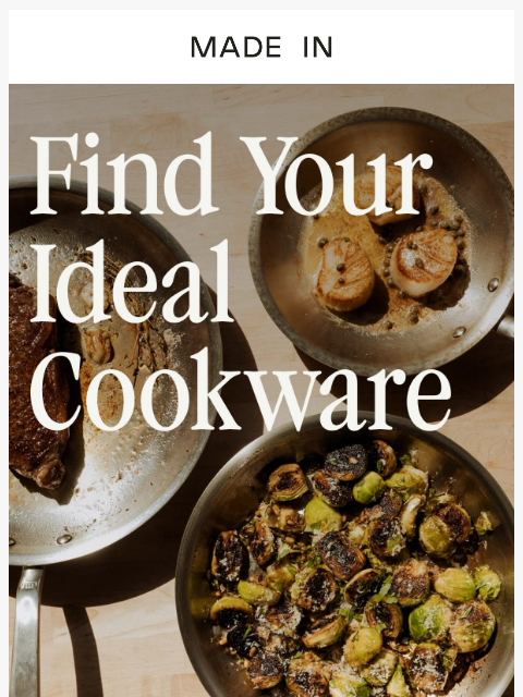 madeincookware newsletter: 2 Minutes to Better Cookware